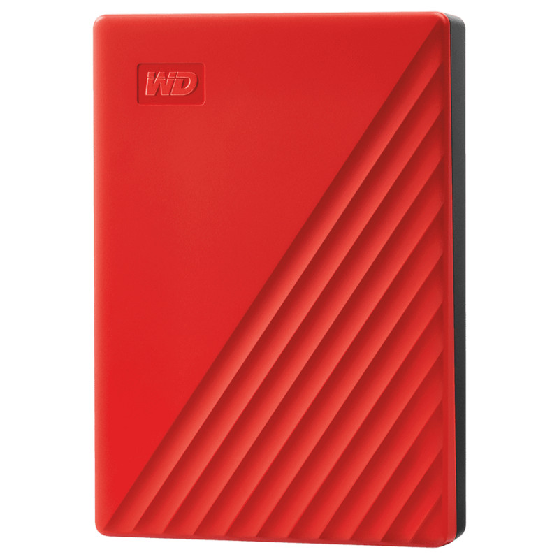 Western Digital HDD External WD My Passport (4TB, USB 3.2) Red