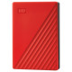 Western Digital HDD External WD My Passport (4TB, USB 3.2) Red