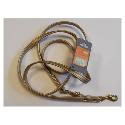 Hunter Training Leash Modern Art Gold Edition 13/200  Faux Leather gold Kroko