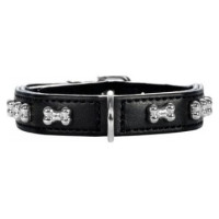 Hunter Kakla siksna Croque Art Bone  60 melna