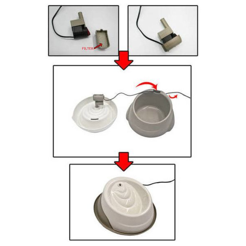 Georplast Ūdens strūklaka mīļdzīvniekiem TREVI lt. 2,00