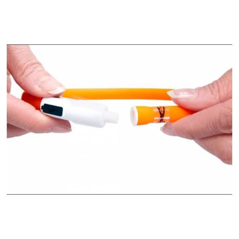 Flamingo LED kakla siksna kaķiem VISIO oranža 35cm