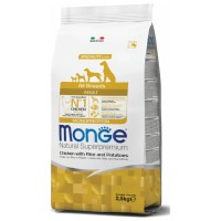 Monge Dog All Breeds Adult Monoprotein Chicken with Rice and Potatoes 2,5 kg