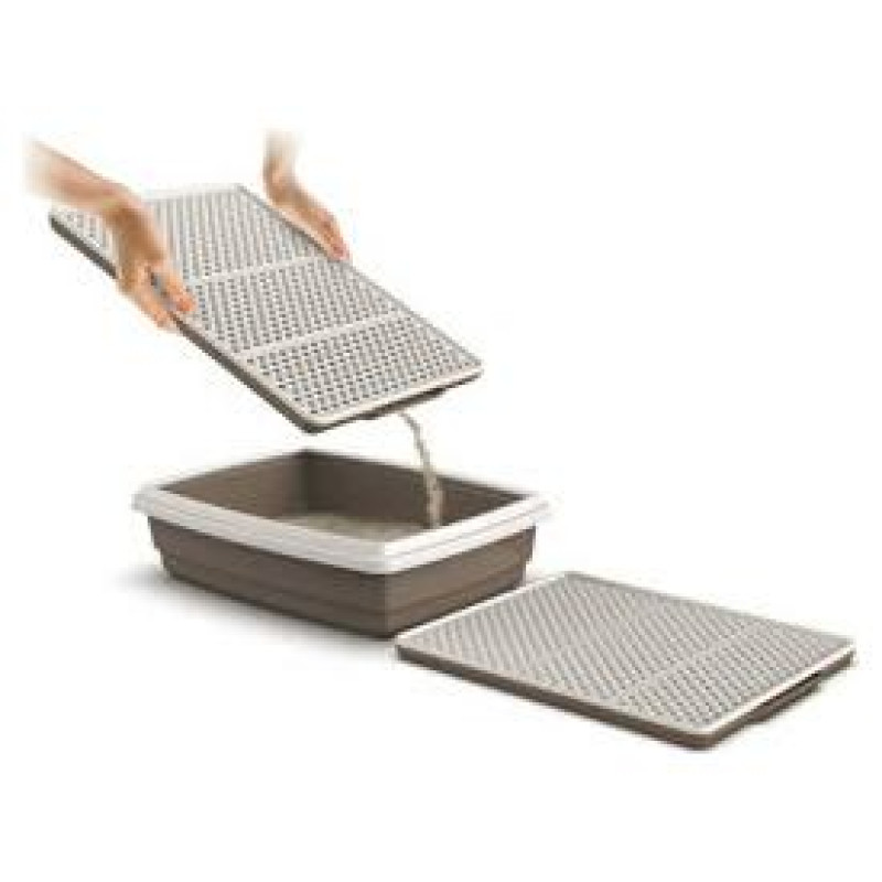 Georplast Paklājs pie kaķu tualetes Genius  cm.46x36x3h, neslīdo&scaron;s