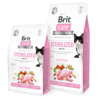 Brit Care Cat GF Sterilized Sensitive (Fresh Rabbit) 7 kg