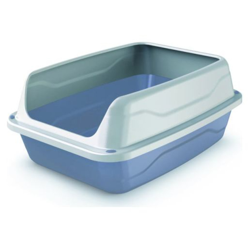 Georplast Atvērtā kaķu tualete ar apmali Sonic Medium 44,5x34x18,5 cm, dažādas krāsas