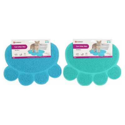 Flamingo paklājs pie kaķu tualetes 30x40cm