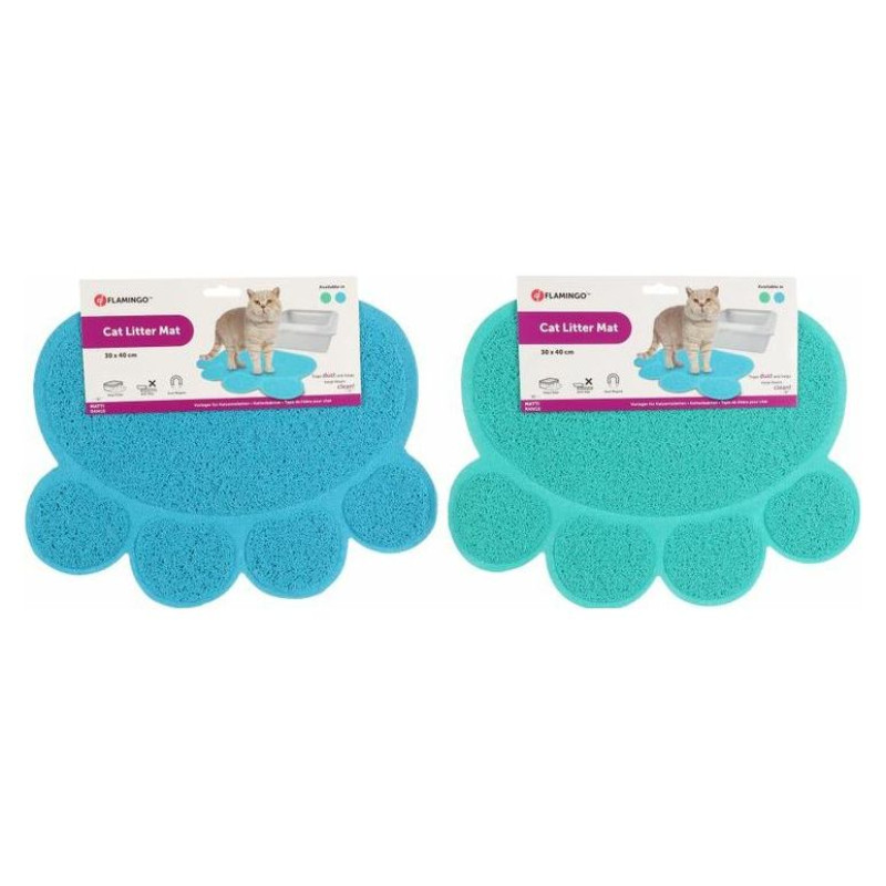 Flamingo paklājs pie kaķu tualetes 30x40cm