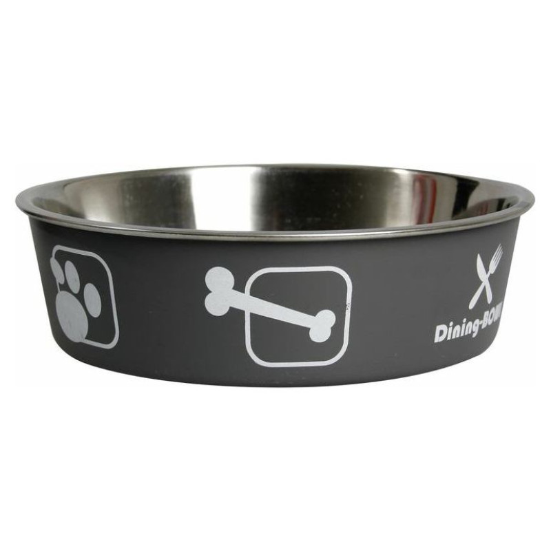 Flamingo metāla bļoda suņiem pēleka d 17cm 800 ml