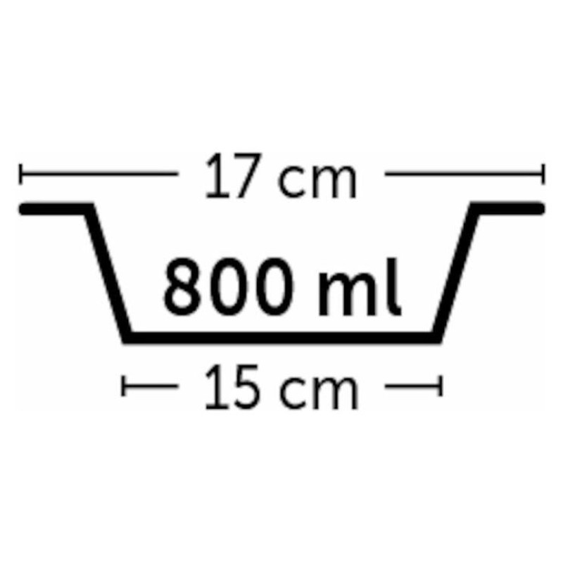 Flamingo metāla bļoda suņiem pēleka d 17cm 800 ml