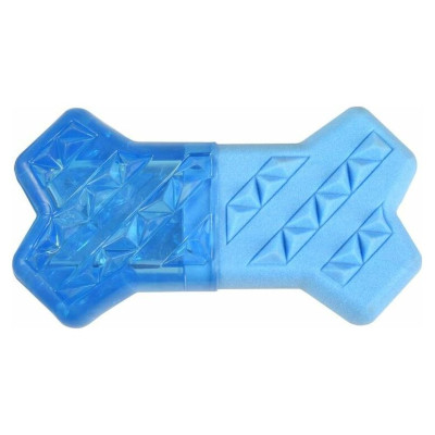 Flamingo SNOWY BONE13,3 cm - atvēsino&scaron;a rotaļlieta suņiem