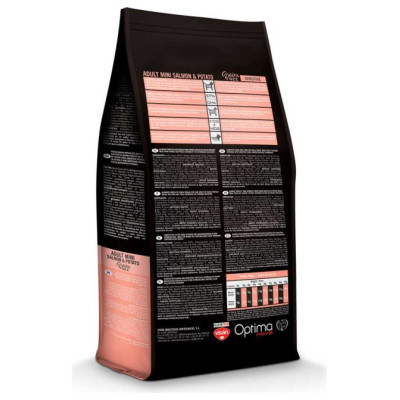 Optimanova Adult Mini Sensitive GF Salmon & Potato 2 kg