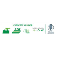 Monge EASY GREEN Barley 10 L - augu šķiedru pakaiši kaķu tualetei