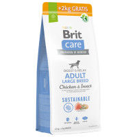 Brit Care SS Adult Large Breed Chicken & Insect 12 kg + 2 kg