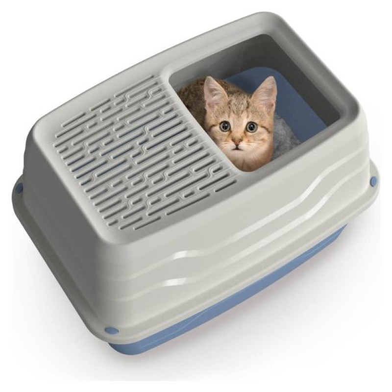 Georplast Slēgta tualete Salto with top entry 56 x 40 x 38 h daž. krāsas