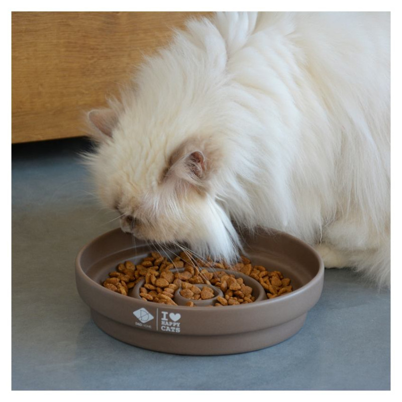 Europet Bernina Plastmasas bļoda Slow feeder DROP 750 ml