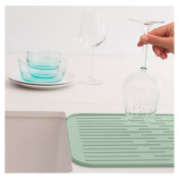 Brabantia silikona trauku žāvēšanas paliktnis 44x32cm, Jade Green - 203329