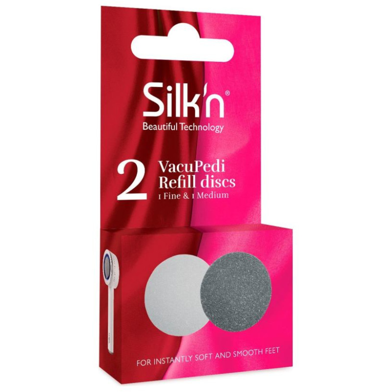 Silkn VacuPedi Refill Soft & Medium (VPR2PEUSM001)