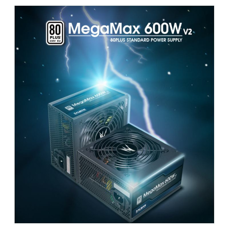 Zalman ZM600-TXII MegaMax600W V2,80+STD