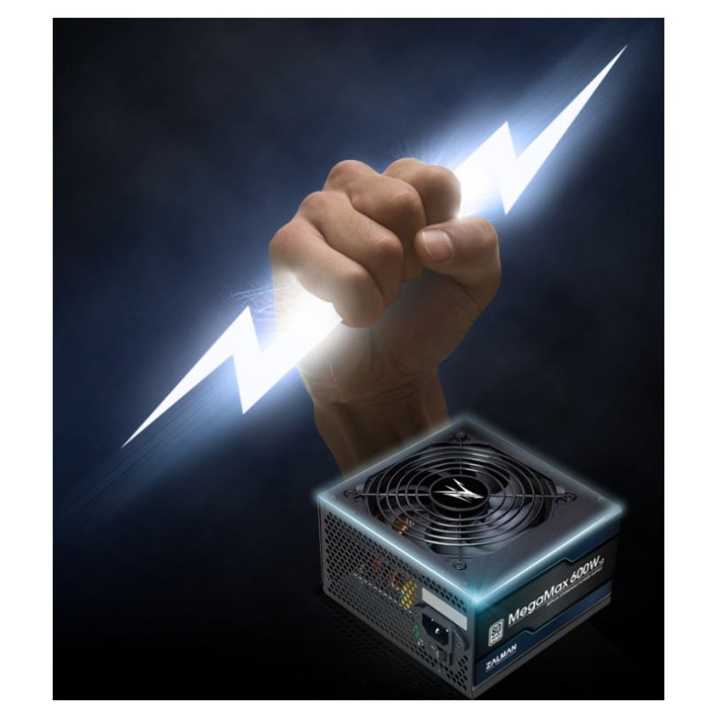 Zalman ZM600-TXII MegaMax600W V2,80+STD