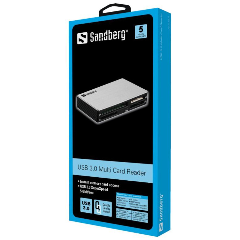 Sandberg 133-73 USB 3.0 Multi Card Reader