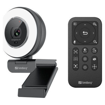 Sandberg 134-39 Streamer USB Webcam Pro Elite