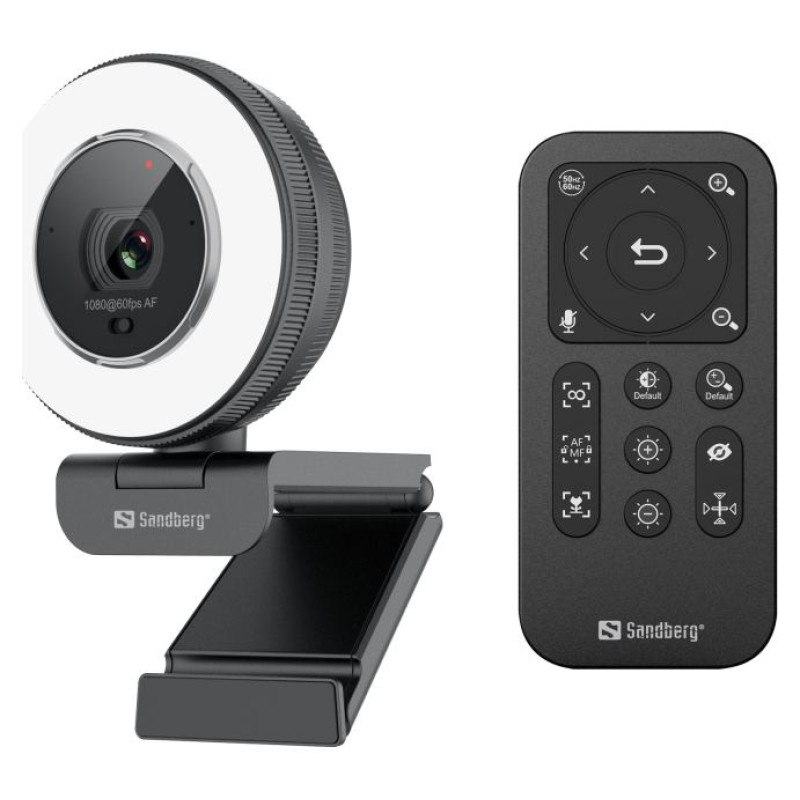 Sandberg 134-39 Streamer USB Webcam Pro Elite