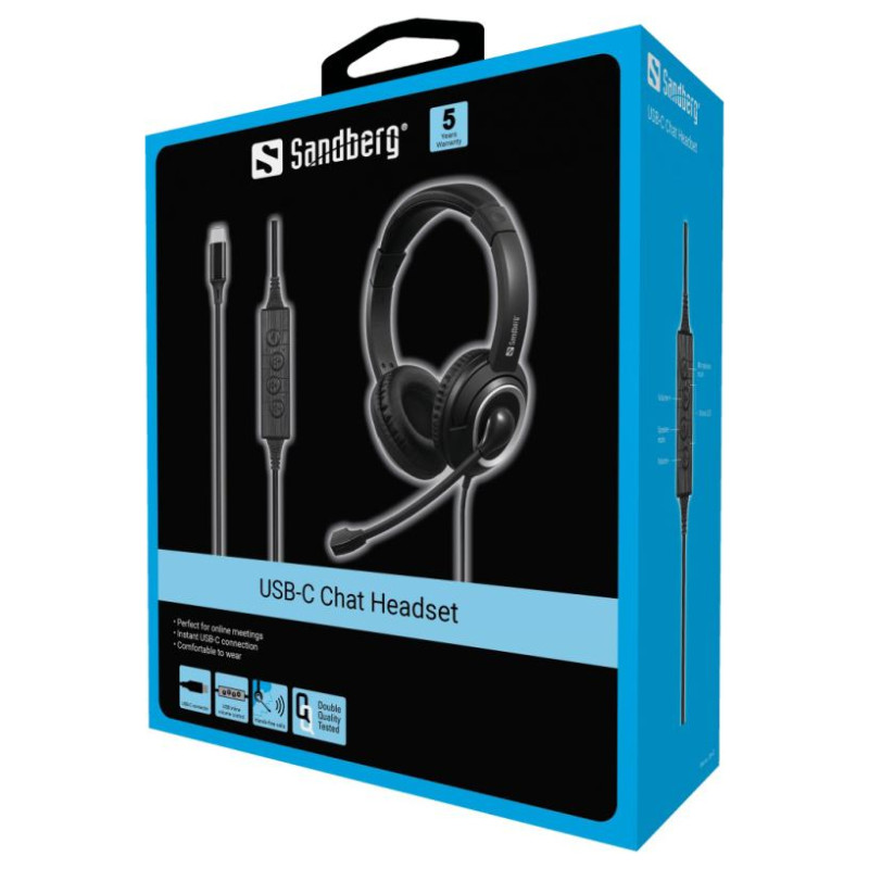 Sandberg 126-47 USB-C Chat Headset