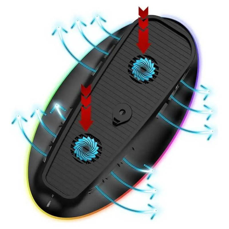 Subsonic Cooling LED stand for PS5 and PS5 Slim