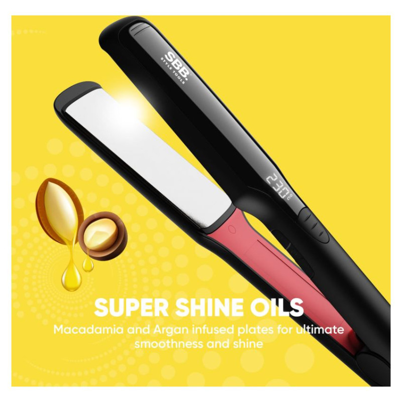 Sbb. SBST-2000-EU Straight Up Shine XL Ceramic Hair Straightener
