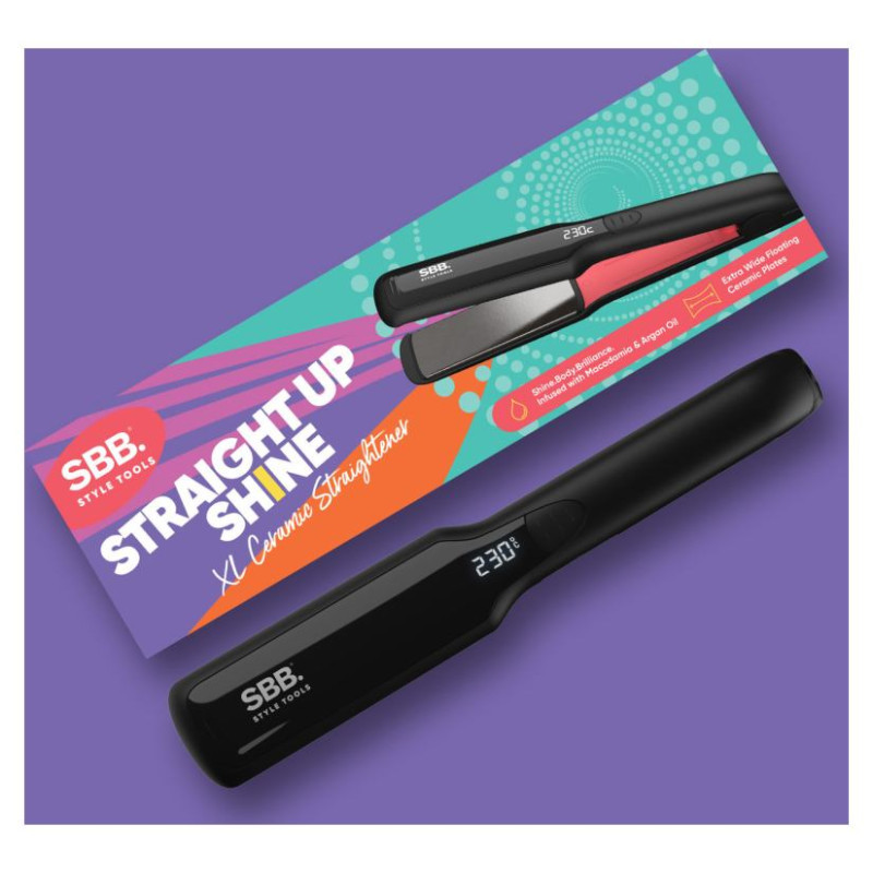 Sbb. SBST-2000-EU Straight Up Shine XL Ceramic Hair Straightener