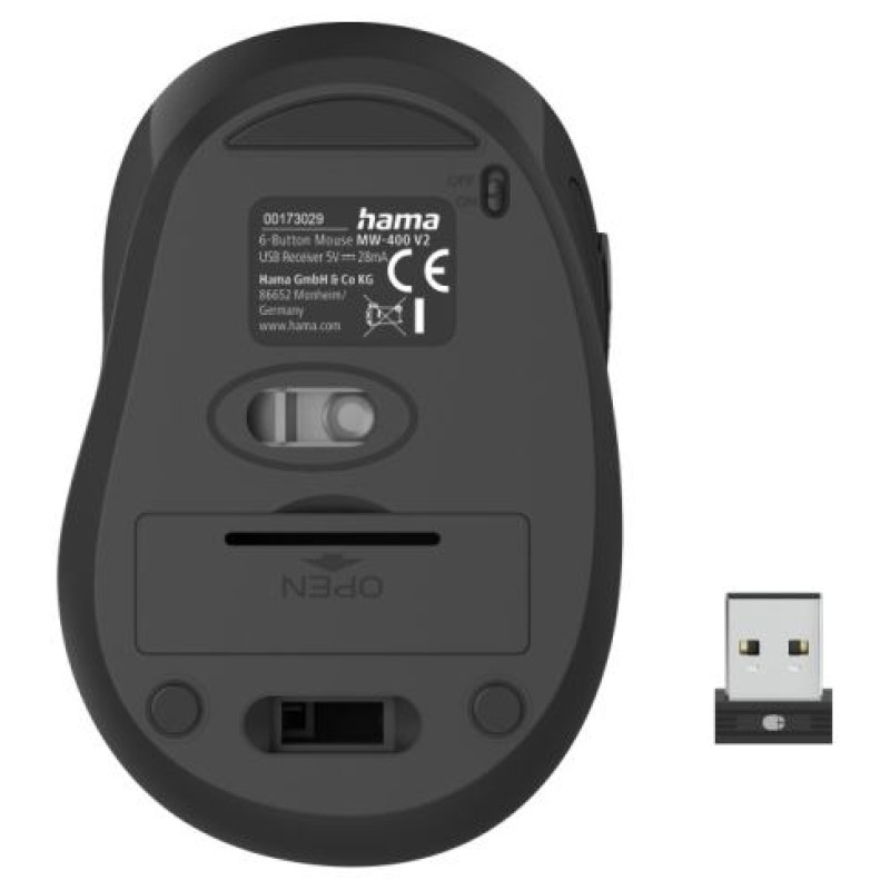 Hama 00173029 MW-400 V2 Yellow