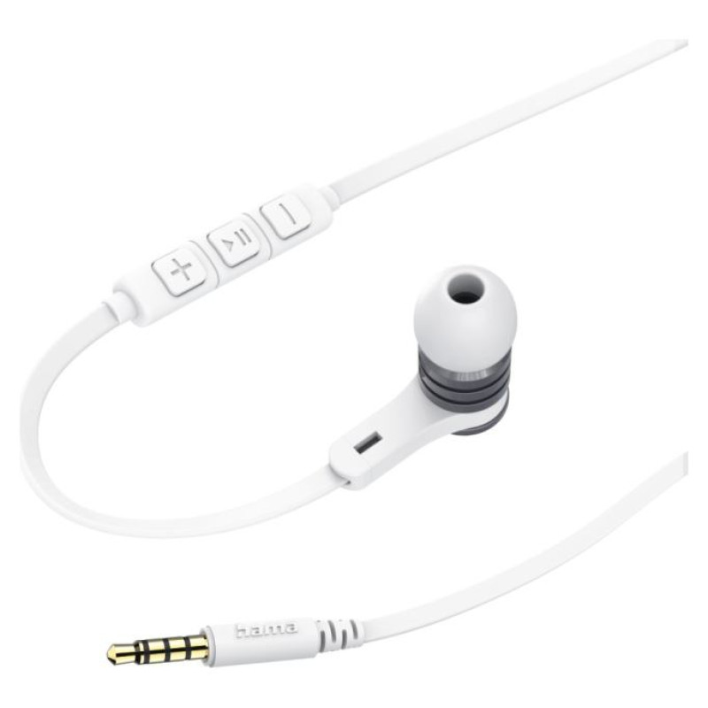 Hama 00184136 Intense Headphones In-Ear White