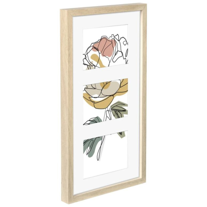 Hama 00175965 Kopenhagen Oak 23x45cm Portrait Frame Gallery