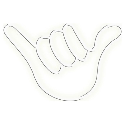 Manta SNL77WH Style Neon Lights HAND White