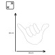 Manta SNL77WH Style Neon Lights HAND White