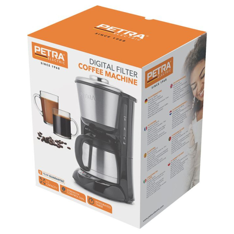 Petra PT6162VDE Didital Filter Coffee Machine
