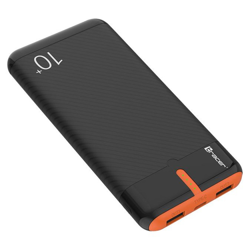 Tracer 47513 EnerGo 10000mAh Power Bank black/orange