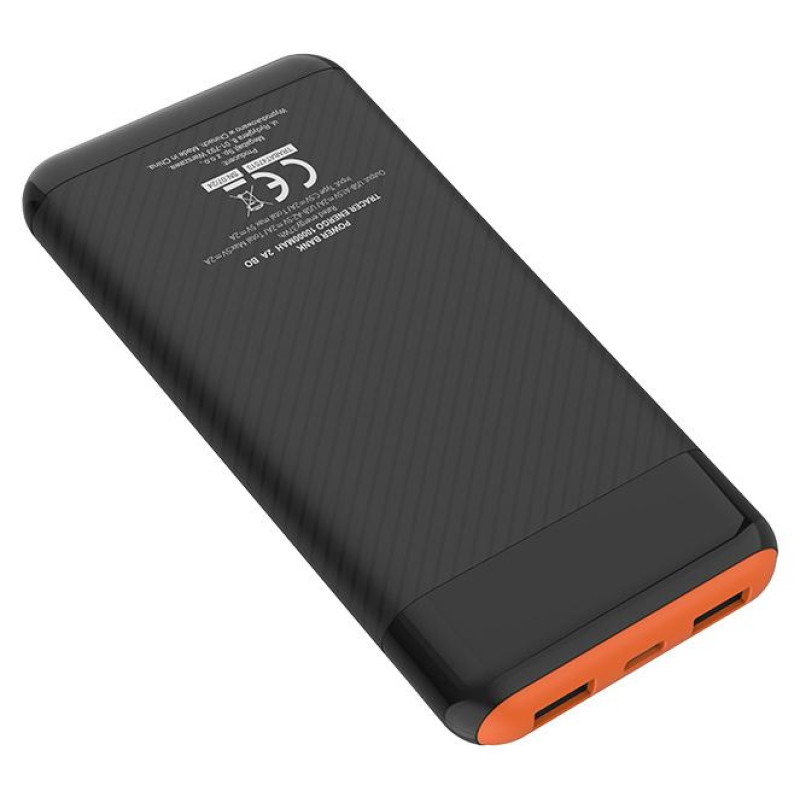 Tracer 47513 EnerGo 10000mAh Power Bank black/orange