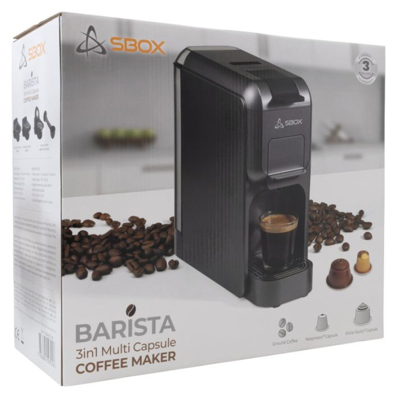 Sbox CM-719 Barista Black