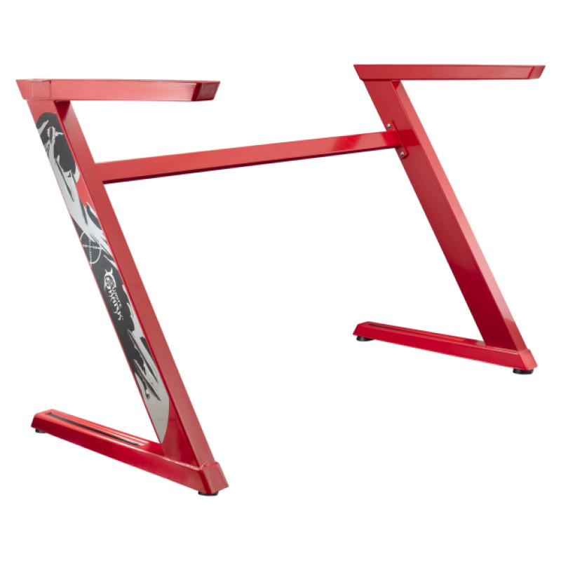 White Shark Desk Frame GDF-01-Z Red