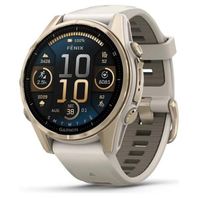 Garmin SMARTWATCH FENIX 8 SAPPHIRE/SOFT GOLD 010-02903-11 GARMIN