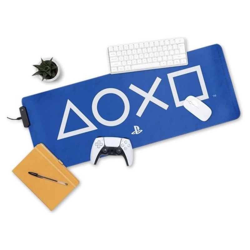 Paladone Playstation Light Up Desk Mat