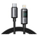 Joyroom S-A16 Pro Prism Series 30W USB-C - Lightning Cable with Display 1.2m - Black
