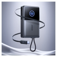Joyroom JR-PR1 10000mAh 22.5W Powerbank with Built-in Retractable USB-C Cable - Black