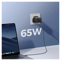 Joyroom JR-TCG18 65W Wall Charger 1 x USB-C (UK Plug) - Black