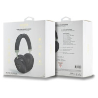 Guess Triangle Logo Over-Ear Headphones - Black