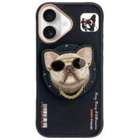 Nimmy Glasses Cool nag MagSafe case for iPhone 16 - black