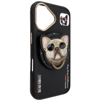 Nimmy Glasses Cool nag MagSafe case for iPhone 16 - black