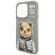 Nimmy Cool&Cute 2.0 Bear Case for iPhone 15 Pro - Gray